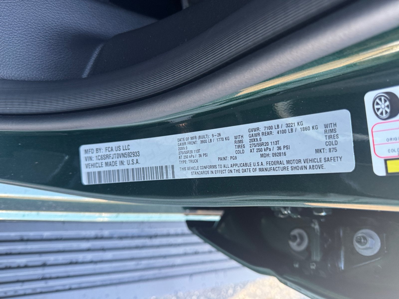 2027 RAM Ram 1500 RAM 1500 LARAMIE CREW CAB 4X4 5'7' BOX