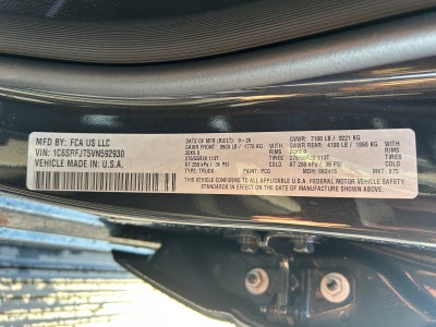 2027 RAM Ram 1500 RAM 1500 LARAMIE CREW CAB 4X4 5'7' BOX