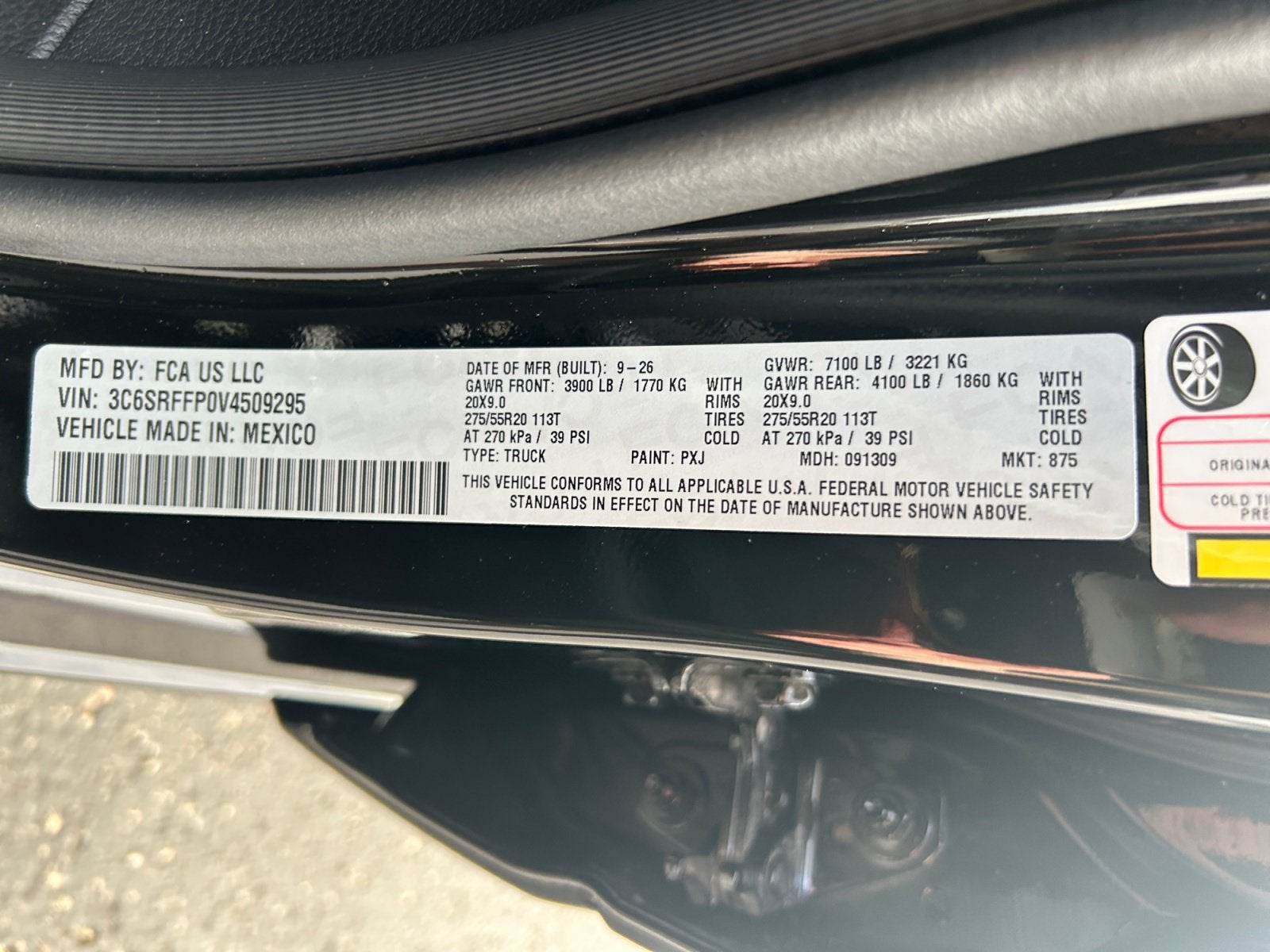 2027 RAM Ram 1500 RAM 1500 BIG HORN CREW CAB 4X4 5'7' BOX