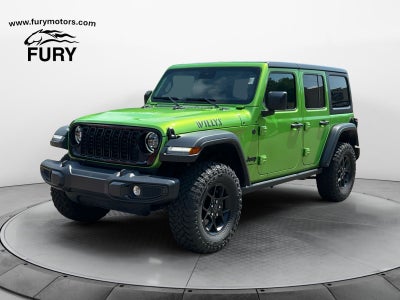 2025 Jeep Wrangler 4-Door Willys 4x4