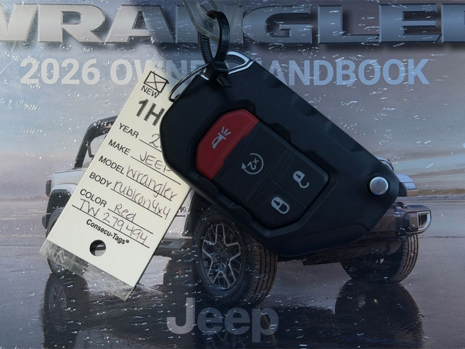 2026 Jeep Wrangler WRANGLER 4-DOOR RUBICON