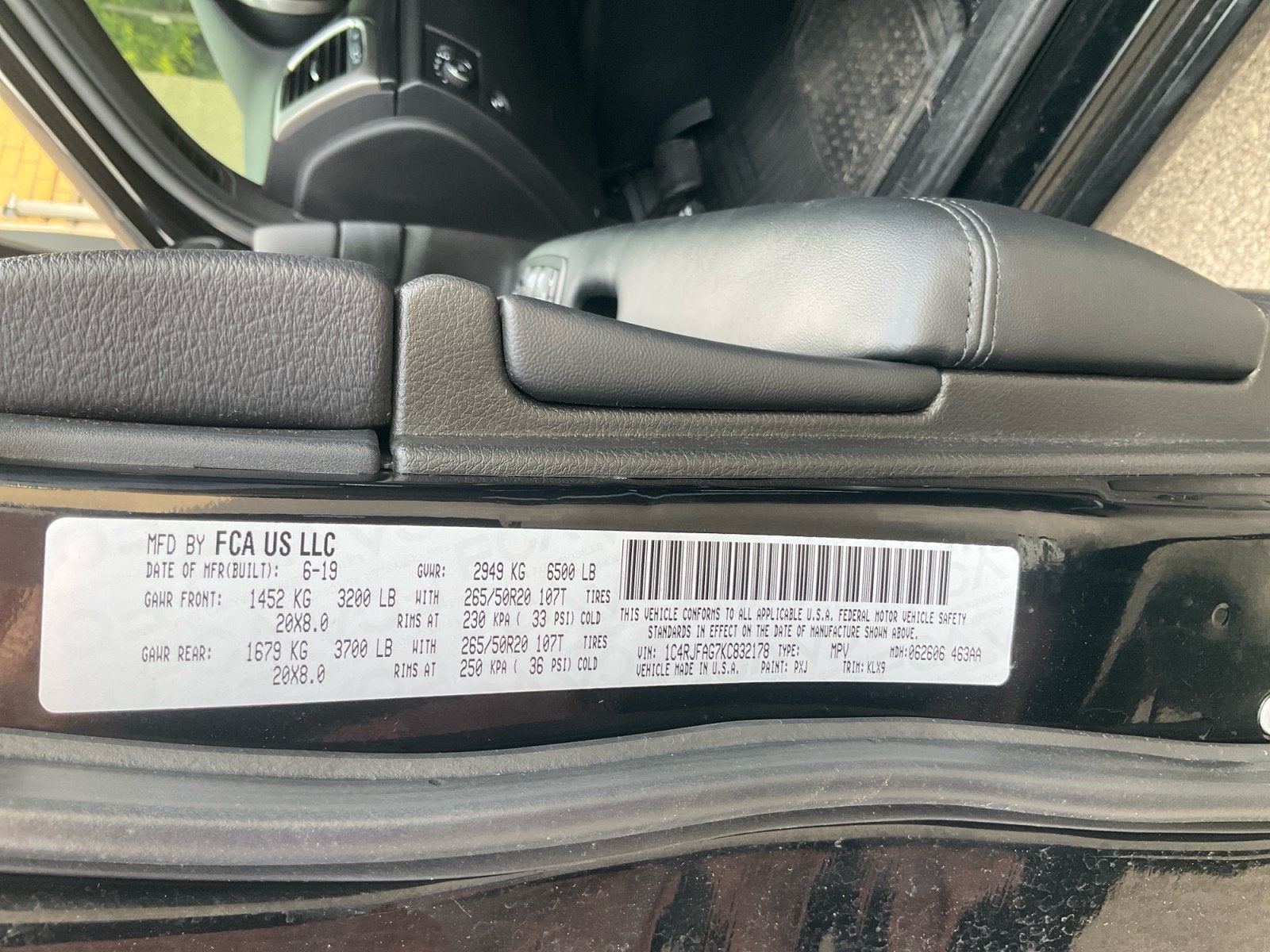 2019 Jeep Grand Cherokee Altitude