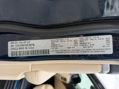 2027 Jeep Grand Cherokee GRAND CHEROKEE LIMITED 4X4