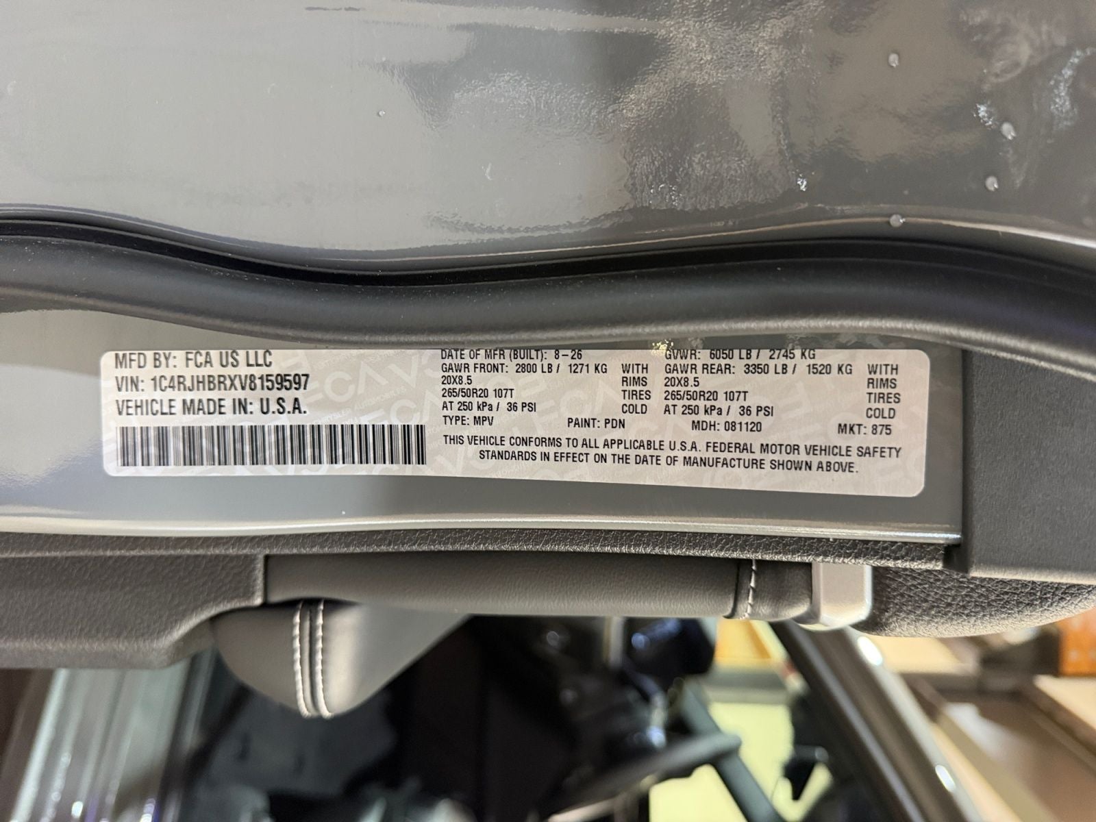 2027 Jeep Grand Cherokee Limited Reserve