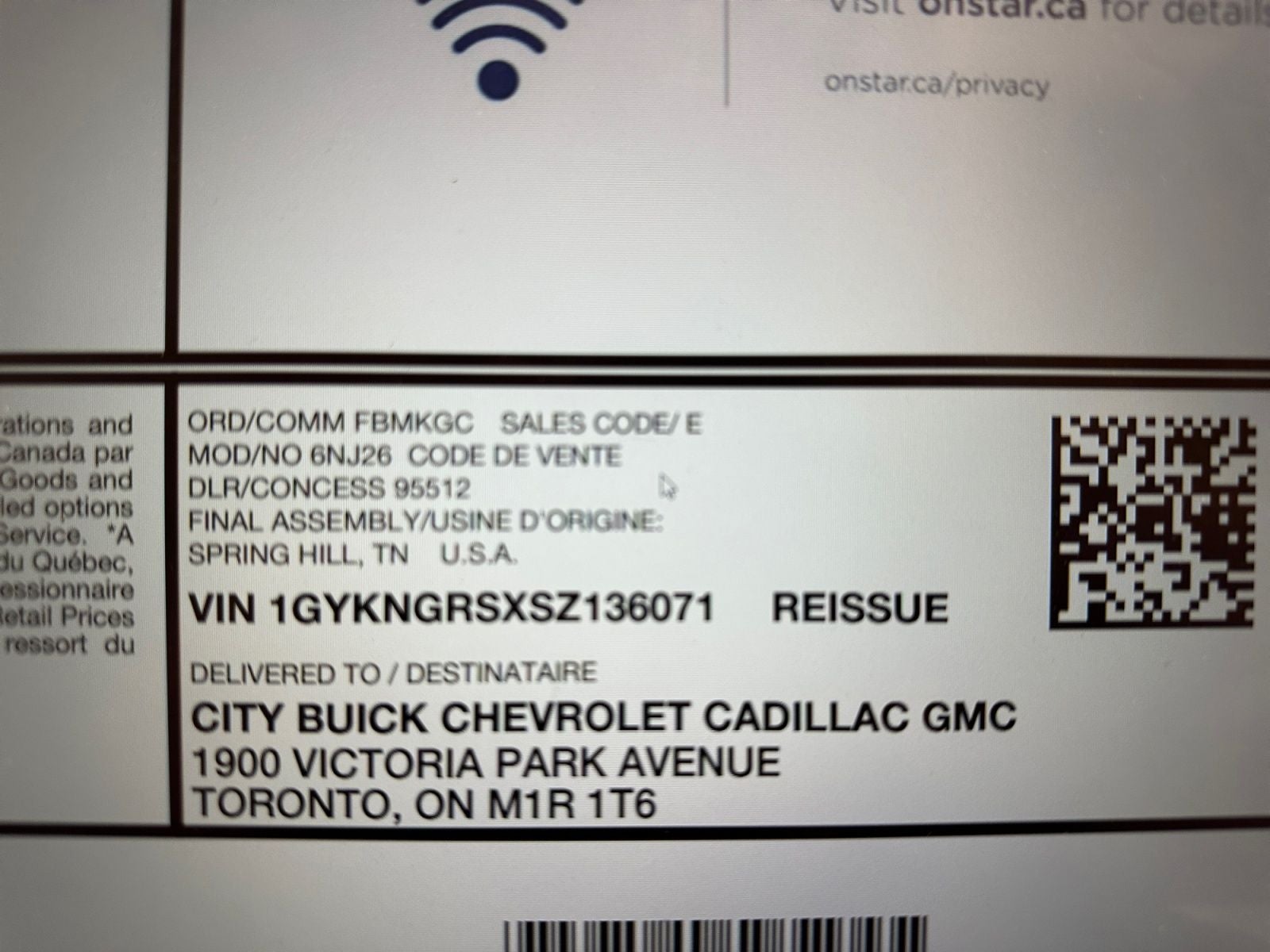 2025 Cadillac XT5 Sport AWD