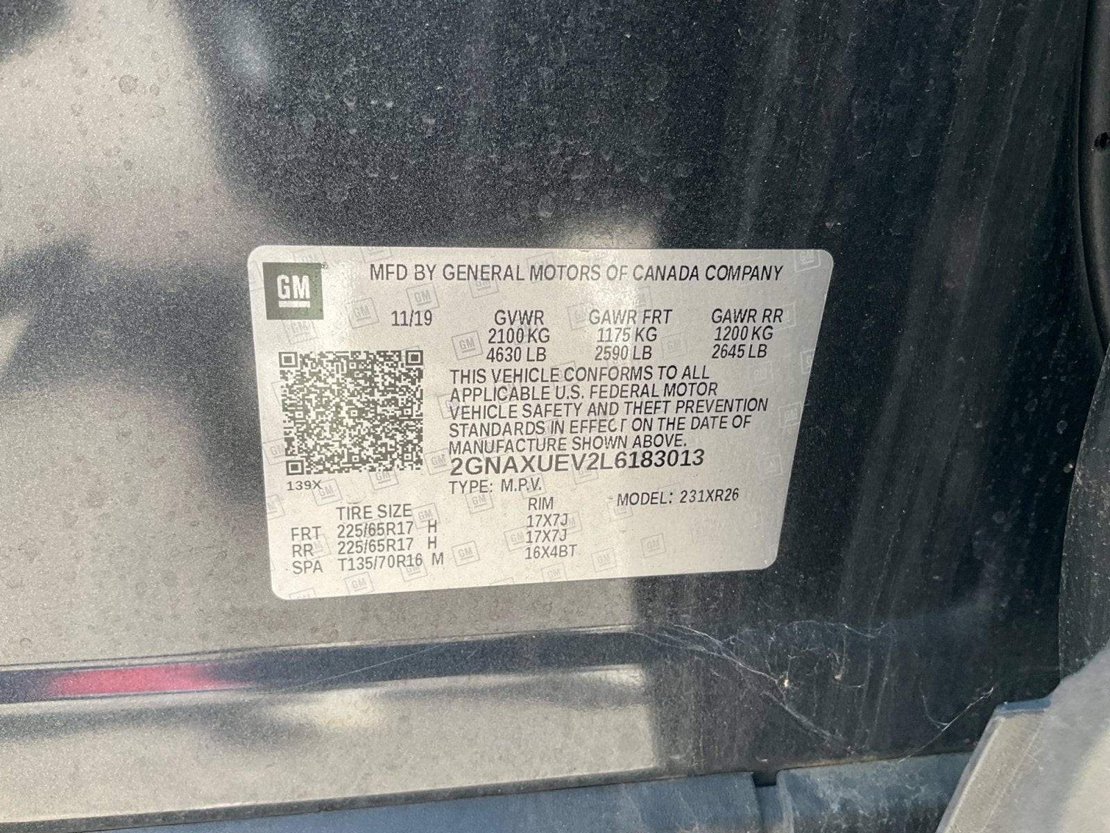 2020 Chevrolet Equinox LT