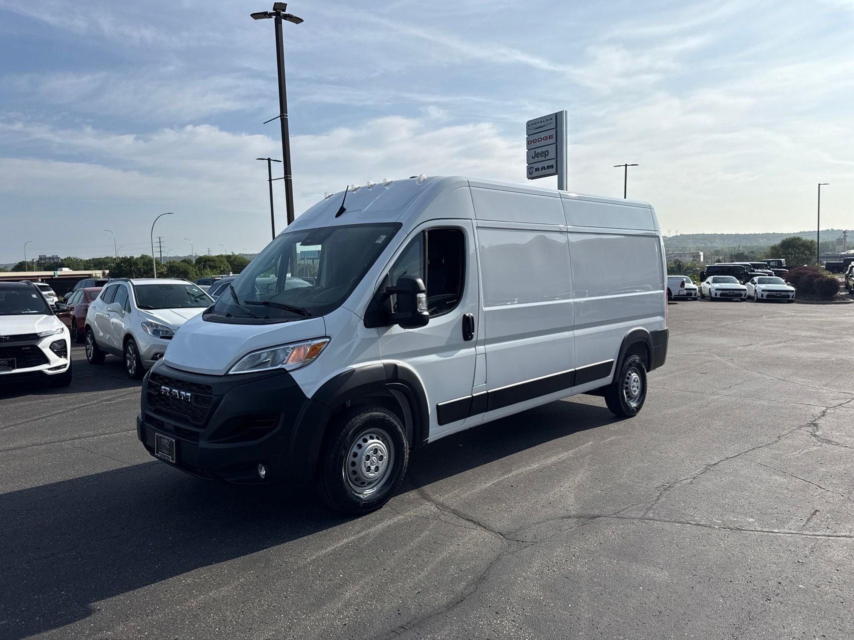 2025 RAM ProMaster 2500 Cargo Van Tradesman High Roof 159' WB w/Pass Seat