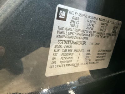 2017 GMC Sierra 1500 SLT