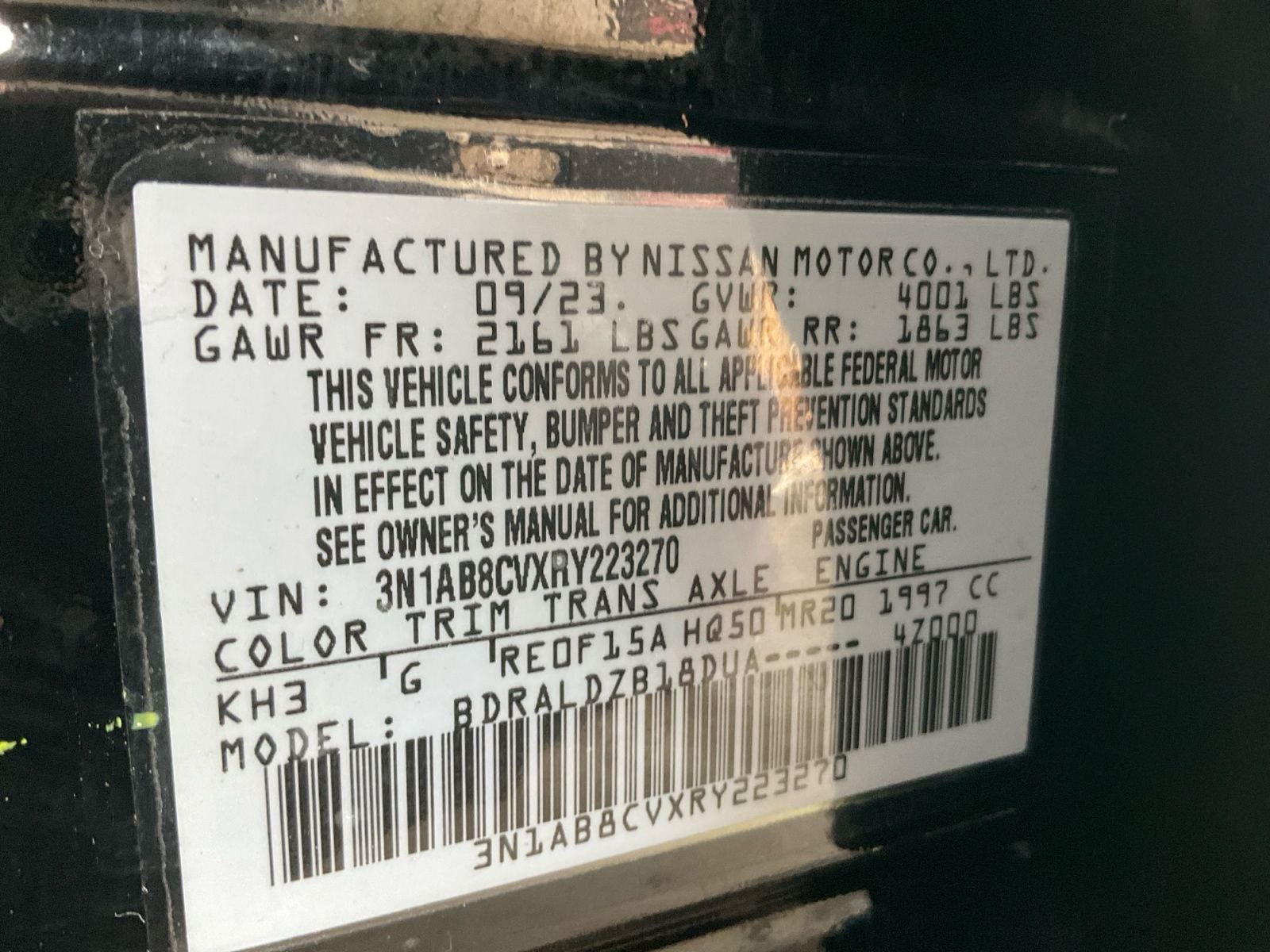 2024 Nissan Sentra SV